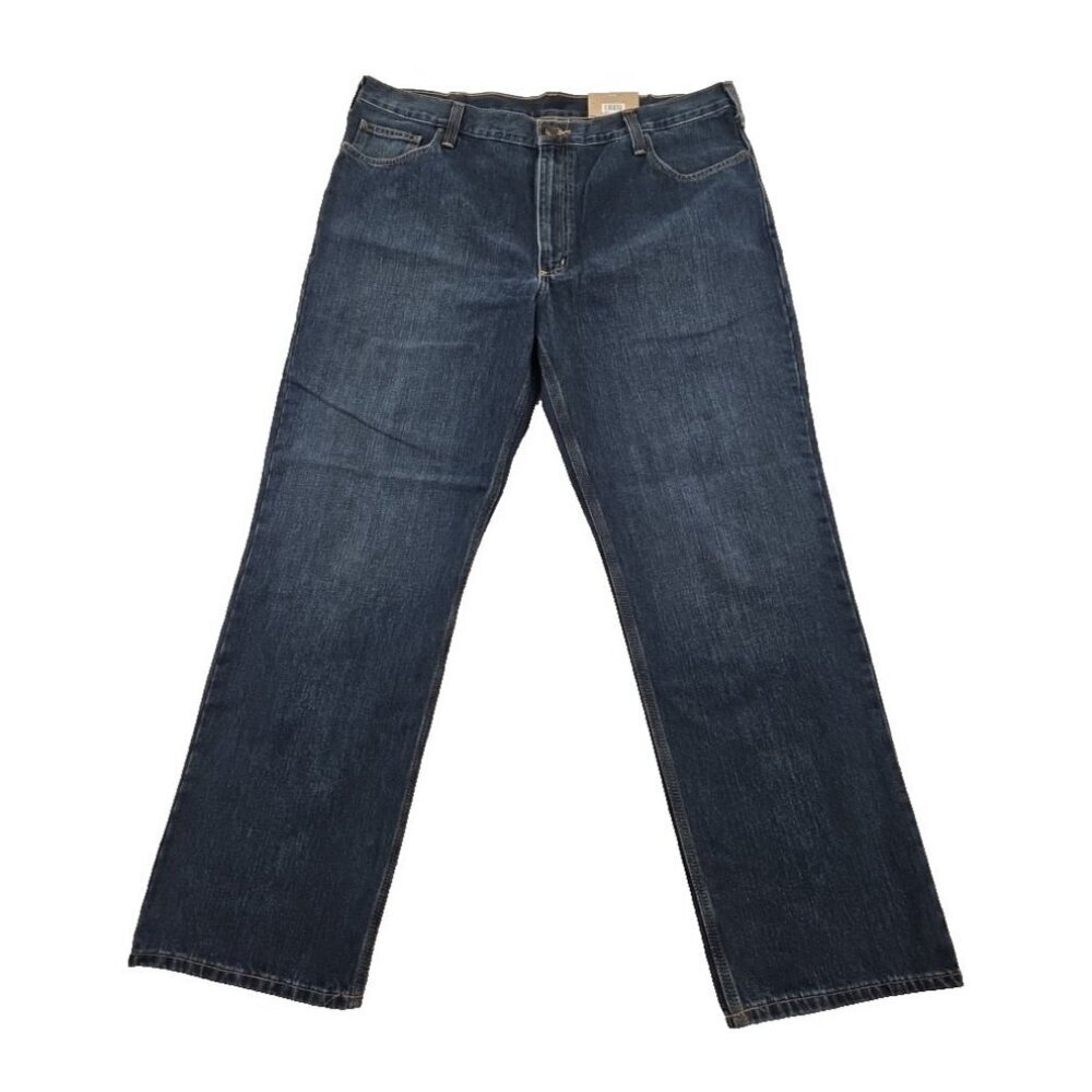 Carhartt Holter Jeans Men's 42x32 Relaxed Straight Leg Blue Stretch NWT BD1483-M - Picture 1 of 16